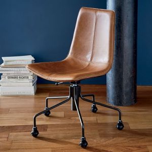 leather office chair slope leather swivel office chair TCOKDJD