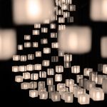 lighting design graypantsu0027 mobius lamp mimics flocks of starlings with sparkling cubes  strung from IPTEJYL