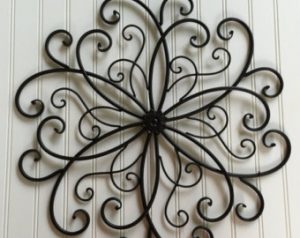 metal wall art -black metal wall hanging - large metal wall decor -outdoor NSWVCLL