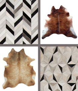 modern rugs cowhide rugs TPVFMTM