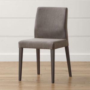 monterey charcoal dining chair | crate and barrel YGTBAJN