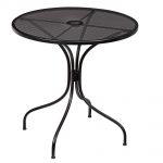 nantucket round metal outdoor bistro table ZOTQTLJ