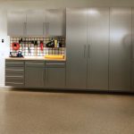 no space is too small for garage cabinets QJVONQH