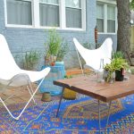 outdoor carpet eclectic patio idea in dallas with brick pavers QMOQBWX