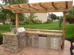 outdoor kitchen ideas best 25+ outdoor kitchen design ideas on pinterest | outdoor kitchens,  backyard RMUAYCZ