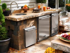 outdoor kitchens pictures of outdoor kitchen design ideas u0026 inspiration | hgtv LRBHYMJ