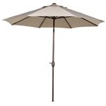 outdoor umbrella abba patio 9u0027 patio umbrella outdoor table market umbrella with push button NJMMZUV