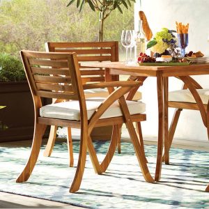 patio table wood patio furniture RYCMLGY