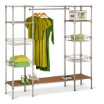 portable closet honey can do honey-can-do wrd-02350 freestanding steel closet system with XVIHACF