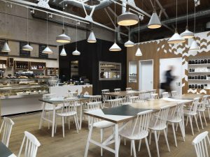 restaurant design fast/casual: cornerstone café (london) / paul crofts studio KTQAHPJ