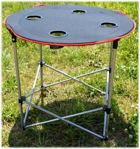 round folding camping table - 35900 WHZIXQZ