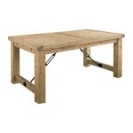 rustic dining table modus furniture international inc - autumn solid wood extension table - dining CXDBUTE