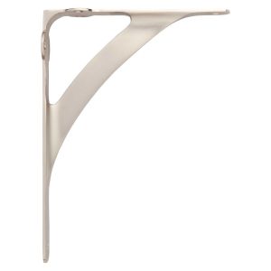 shelf brackets classic brass shelf bracket brushed nickel LRNSPRM