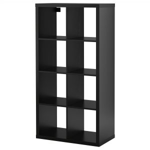 shelving units kallax shelf unit - black-brown - ikea YTIDSHV