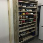 shoe shelves giant shoe rack made out of discarded pallets - pallet ideas HSWNJWC