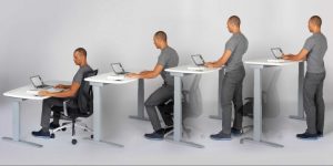 sit stand desk height-adjusting sit-stand desk UJLTSDJ