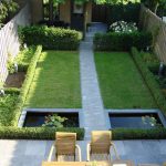 small garden design this is similar to my yard... in that it is long and narrow. IPZLQVE