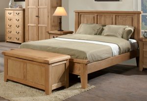 somerset oak wooden bed frame light wood wooden beds beds BOMQUKV