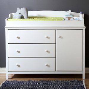 south shore cotton candy changing table with removable top, multiple  finishes - RZUBKHK