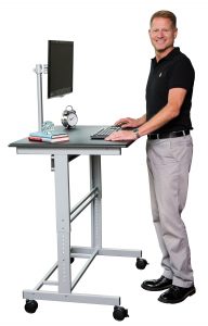 standing desk adjustable stand up desk with monitor mount | stand up desk store NYSCFER