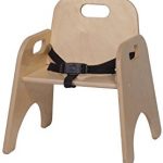 steffy wood products 9-inch toddler chair with strap GTXZGOO
