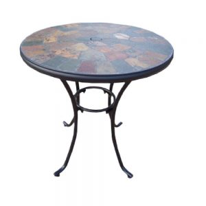 stone art 26 in. patio bistro table KNHWKAD