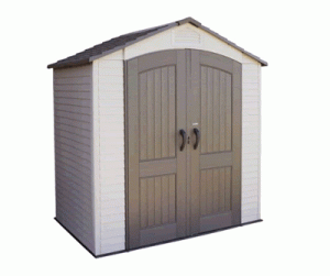 storage sheds lifetime sheds 7x5 plastic storage shed kit w/ floor SJUWVNA