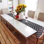 table runners diy no sew table runner 4 HGHMYWW