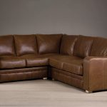 the square arm leather corner sofa QFKWSPW