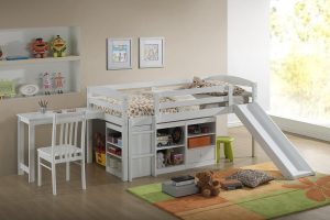 top 10 kids loft beds with slides TTKEYSN