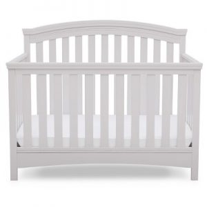 white crib delta children® emerson 4-in-1 convertible crib MLPWCUU