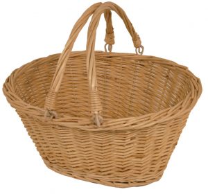 white wicker baskets TXGAEAP