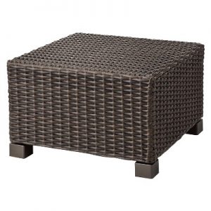 wicker outdoor furniture belvedere wicker patio ottoman - threshold™ TBFRKAK