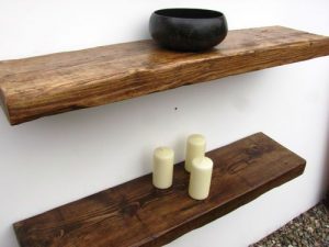 wooden shelves details about reclaimed chunky floating shelf shelves wooden VZPLCKU