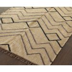 ... chenille rug; rugsville moroccan beige 13721 wool u0026 jute u0026 chenille ... YGQSGJQ