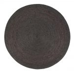 anji mountain kerala gray 6 ft. x 6 ft. jute round area rug TWPEQEH