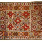 antique moroccan berber handmade rug, 1900s 2 QXNGOBL