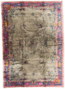 antique rugs ant87321 antique chinese grey / blue / fucshia 11u0027 0 LIOTIKH