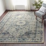 area carpet safavieh evoke grey/ ivory rug (8u0027 x ... DLLBLJJ
