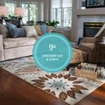area rugs for living room how to choose an area rug TYBTQCL