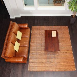 bamboo rug bali chestnut woven natural bamboo u0026 rattan area rug, ... HQZOCGR