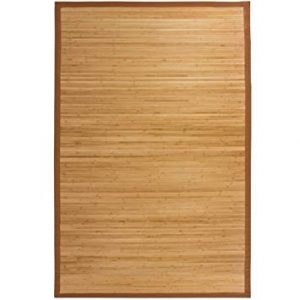 Bamboo rugs amazon.com: best choice products bamboo area rug carpet indoor outdoor wood  5u0027 WPKISLB