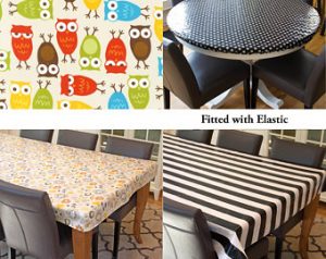 best laminated cotton tablecloth aka oilcloth custom size and fit ... PTOCDVP