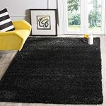 black area rugs safavieh california premium shag collection sg151-9090 black area rug (3u0027 x  5 DNOACUG