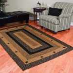 braided area rugs amazon.com: ihf home decor primitive star black design braided area rug 4 x BFXXJYH