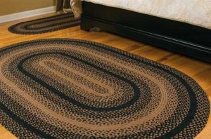 braided area rugs ihf rugs ebony oval black area rug ZYWVBQA