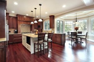 brazilian cherry wood floor kitchen cherry wood flooring kitchens ... GXFUSCH