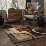 brown area rugs clay alder home percha blocks and rings brown/ black area rug - 6u00277 CIIMSSR