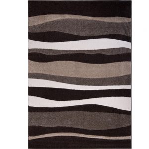 brown area rugs home dynamix bazaar zag dark brown 8 ft. x 10 ft. indoor area VFREHXR