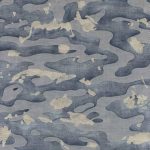 carpet design texture camo isole in faded blue u0026 silvery gold texture - fortuny PFIYJBP